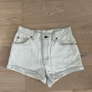 Vintage Levi cut off shorts